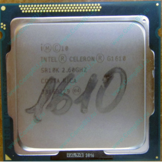 Процессор Intel Celeron G1610 (2x2.6GHz /L3 2048kb) SR10K s.1155 (Ковров)