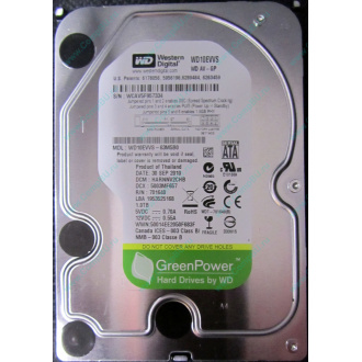 Б/У жёсткий диск 1Tb Western Digital WD10EVVS Green (WD AV-GP 1000 GB) 5400 rpm SATA (Ковров)