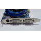 Разъёмы видео-карты 512Mb ATI Radeon HD3850 Sapphire 11124-01 (Ковров)