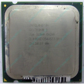 Процессор Intel Celeron D 336 (2.8GHz /256kb /533MHz) SL8H9 s.775 (Ковров)